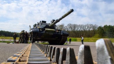 Танкісти ЗСУ опановують Leopard 1A5, травень 2023 року, фото - Anders Lomholt