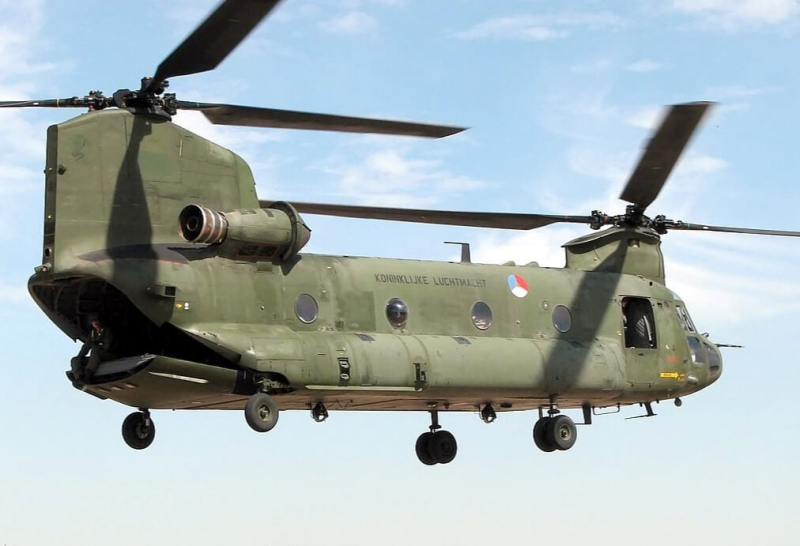 CH-47D Chinook Королівських ВПС Нідерландів, зображення архівне, джерело - Billings Flying Service