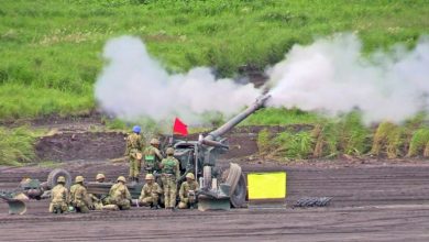 Військові Сил самооборони Японії ведуть вогонь із 155-мм гаубиці FH-70, 2022 рік, ілюстративне зображення з відкритих джерел