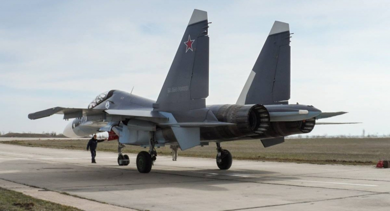 Су-30СМ МА ЧФ РФ