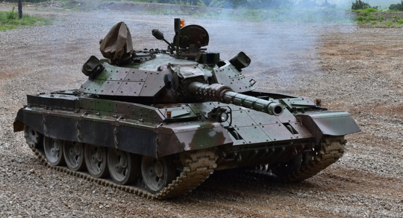 Словенський танк M-55S, архівне фото з відкритих джерел