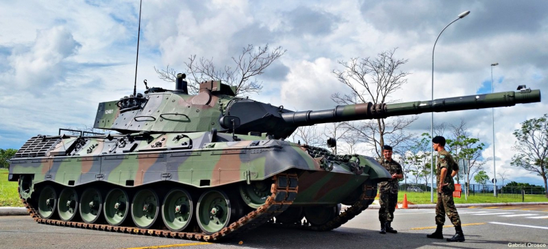 Leopard 1A5 перебуває на озброєнні: Греції, Туреччини, Бразилії, Чилі, Еквадору (Фото: Gabriel Orosco)