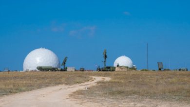 Позиції 3-го радіотехнічного полку РФ на мисі Тарханкут