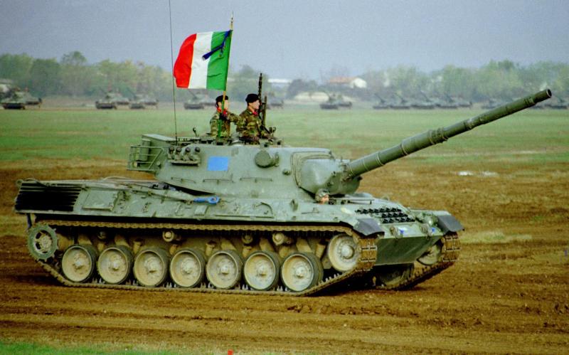 Італійський Leopard 1A5, архівне зображення з відкритих джерел