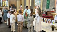В Ірландії українські діти приступили до Першого Урочистого Святого Причастя