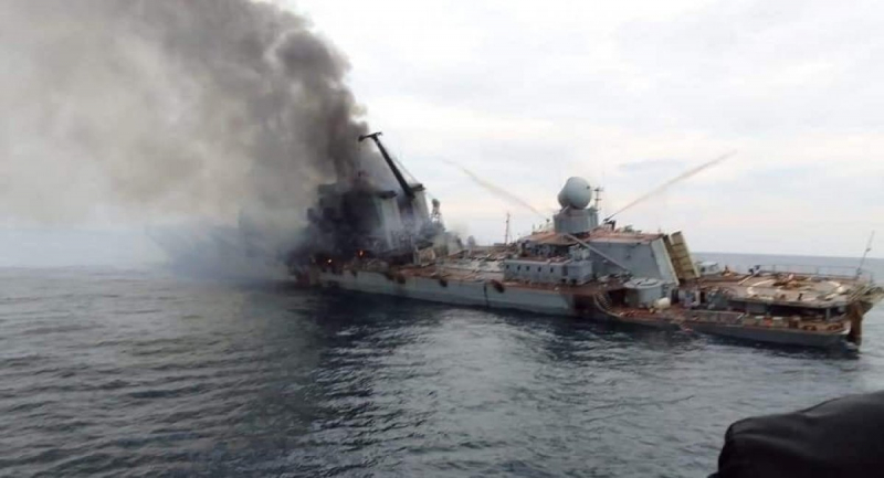 Міноборони України відповіло на оголошену РФ морську війну і натякнуло на долю крейсера "Москва"