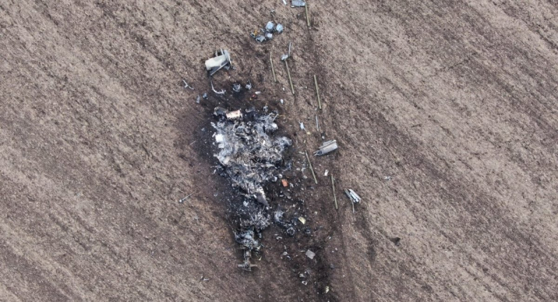 Знищений Ка-52, фото ілюстративне, джерело – пресслужба 93 ОМБр