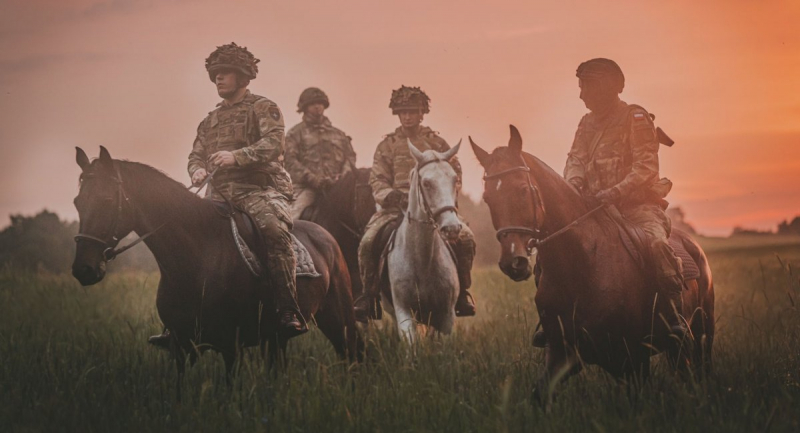 Бійці The Royal Lancers​ та 2 Lubelską Brygadą WOT (всі фото: The Royal Lancers)