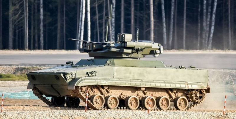 Нібито "роботизована" російська БМП-3, фото від "Ростєха"