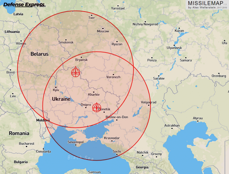 У РФ порахували, що конвертована ракета ЗРК С-200 легко долітає до Москви: дальність 600 км