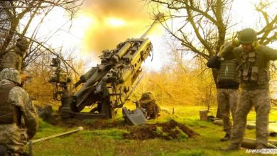 Постріл з гаубиці M777, фото – АрміяInform