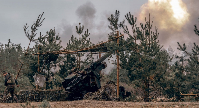 155-мм гаубиця TRF-1 нишить російське військо, фото ілюстративне, джерело фото – 45 ОАБр