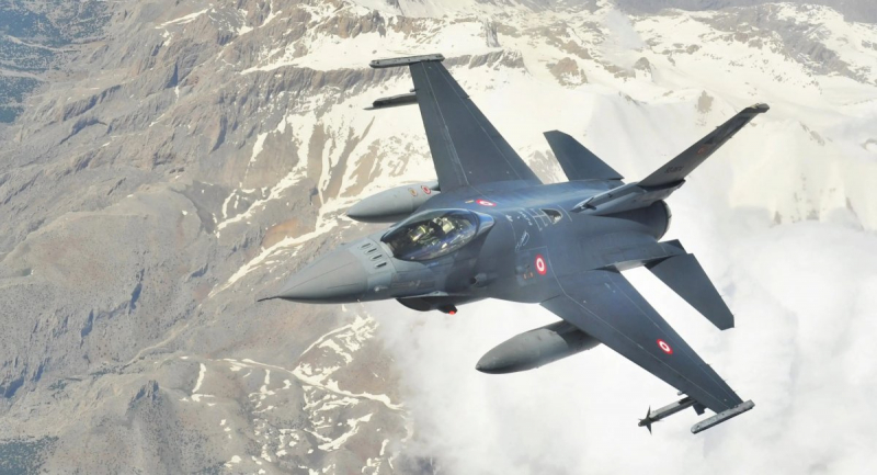 F-16C Туреччини, всі фото – Turkish Ministry of Defense