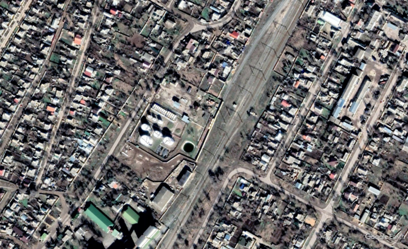 Супутник показав вдалі влучання ЗСУ по росіянам в Октябрському (фото)