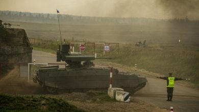 Ворожа БМПТ "Терминатор" під час навчань "Запад-2021", ілюстративне фото з відкритих джерел