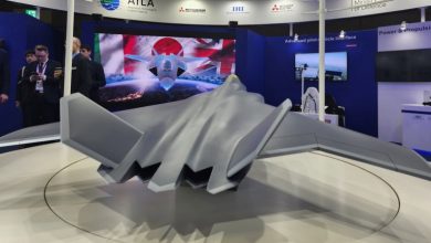 Макет Tempest, Global Combat Air Platform ​(GCAP) на виставці DSEI Japan 2023 (фото: Aviation Week)