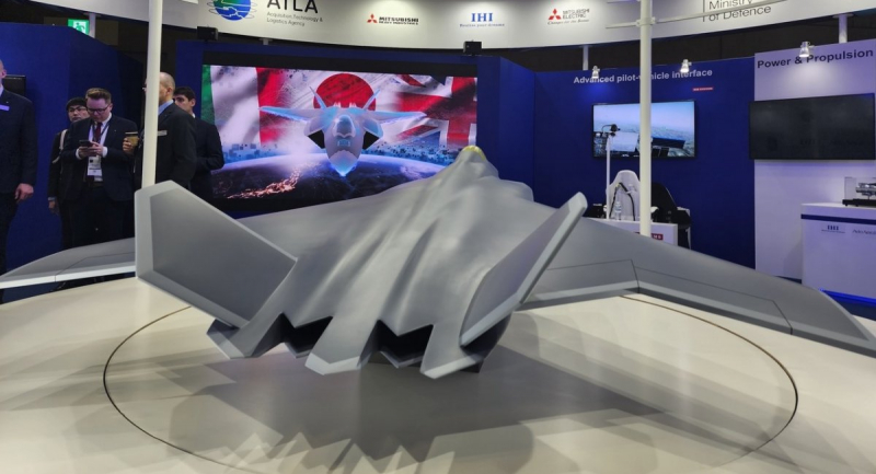 Макет Tempest, Global Combat Air Platform ​(GCAP) на виставці DSEI Japan 2023 (фото: Aviation Week)