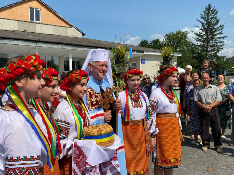 На Івано-Франківщині освятили новозбудований храм