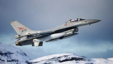 Норвезький F-16, фото — Luftforsvaret