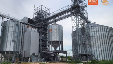 Елеваторний комплекс компанії «Агрон». Перша черга. Фото: KMZ Industries