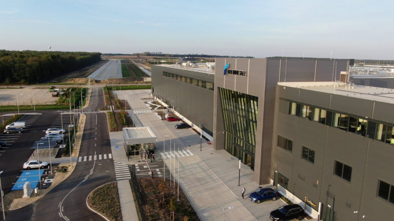 Завод концерну Rheinmetall в угорському місті Залаегерсег, серпень 2023 року, фото - Rheinmetall