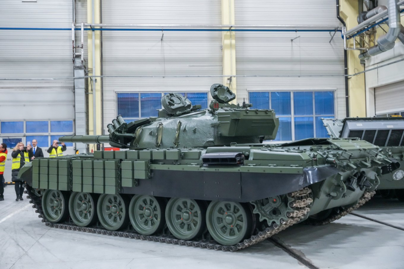 Відновлений Т-72 на потужностях Excalibur Army (фото: МО Чехії)
