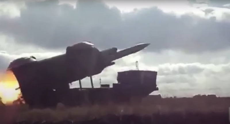 Пуск Ту-141 "Стриж", стоп-кадр з фільму ГУР МОУ "Збиті льотчики Росії"