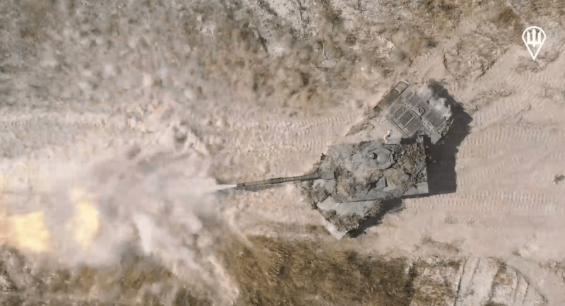 Challenger 2, всі фото — стоп-кадр з відео Десантно-штурмових військ ЗСУ
