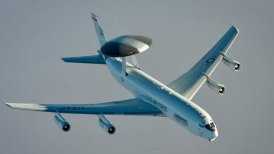 Літак радіолокаційного дозору E-3 Sentry, відоміший під абревіатурою AWACS, фото ілюстративне