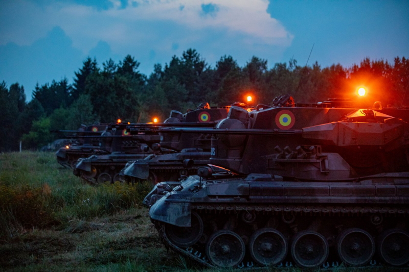 Зенітні самохідні установки Gepard румунських збройних сил, фото — U.S. DoD