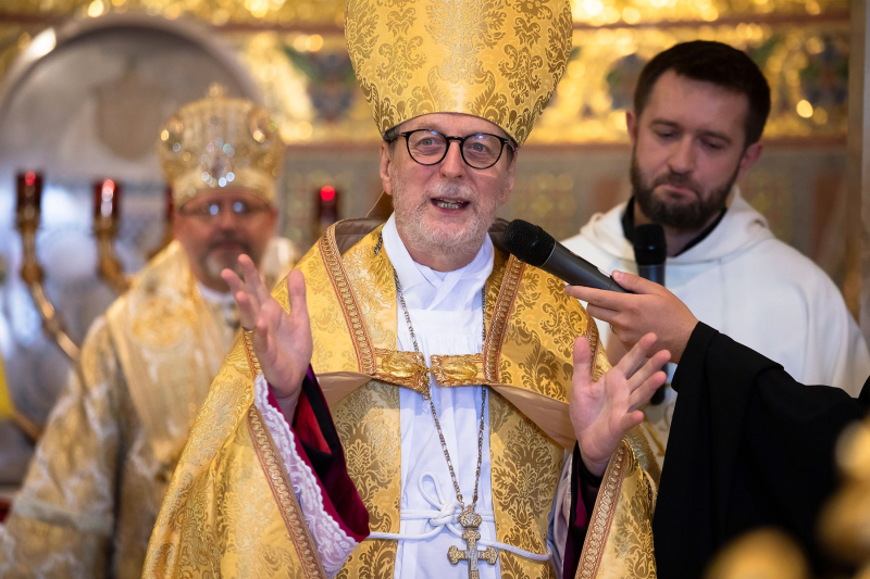 «Господи, зупини руку агресора!» — архиєпископ Клаудіо Ґуджеротті на відкритті Синоду УГКЦ в Римі