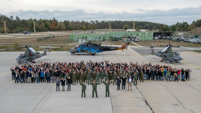 Церемонія прощання із Мі-24 та Мі-35 чеських ВПС, жовтень 2023 року, фото - збройні сили Чехії