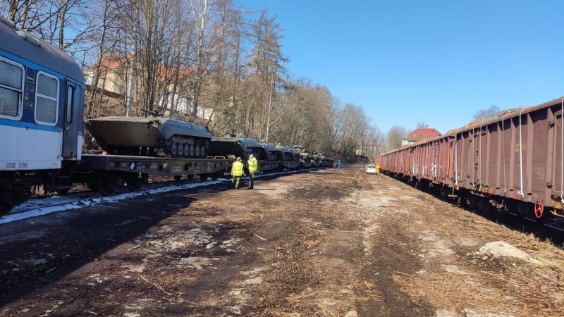 Чехія готує до відправки Т-72 та БМП-1 для ЗСУ, квітень 2022 року, фото з відкритих джерел