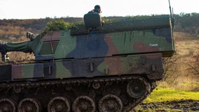 САУ PzH 2000 на озброєнні ЗСУ, фото 43-ї окремої артилерійської бригади