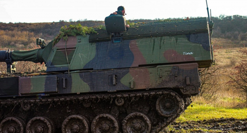 САУ PzH 2000 на озброєнні ЗСУ, фото 43-ї окремої артилерійської бригади