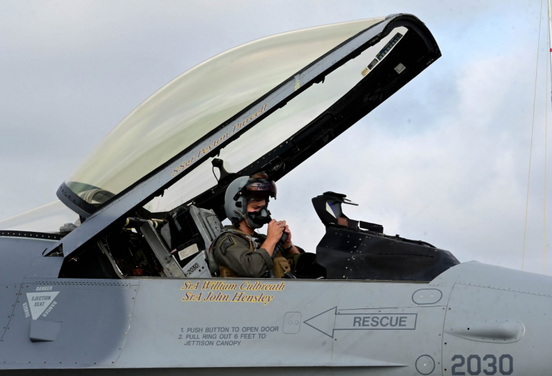 F-16, фото — U.S. Air Force