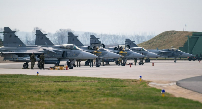 Винищувачі JAS 39 Gripen ВПС Чехії, ілюстративне фото з відкритих джерел