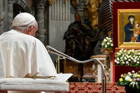 Глава УГКЦ помолився з Папою Римським за мир в Україні та світі в базиліці Святого Петра