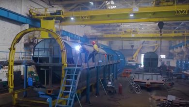 Виробництво 50 вагонів-хоперів для "НІБУЛОНу" на ДМЗ "Карпати" за підтримки USAID. Кадр з відео