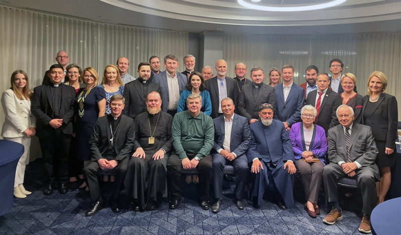Рада Церков розпочала візит до США з молитви у храмі УГКЦ у Вашингтоні за перемогу України