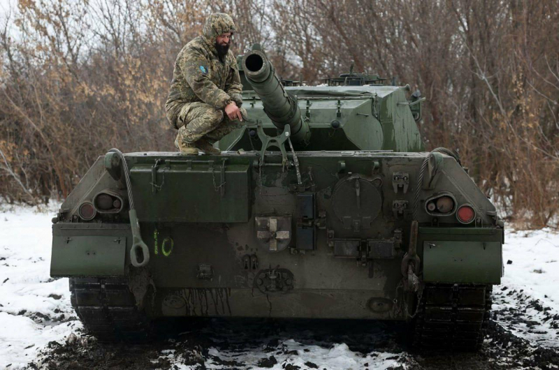 Leopard 1A5 в строю ЗСУ, листопад 2023 року, фото – Анатолій Степанов