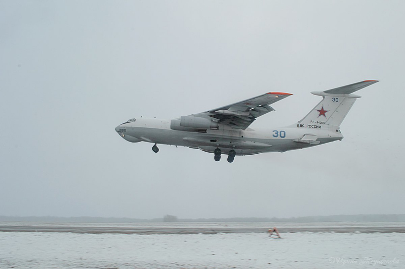 Зліт Ил-78М з аеродрому "Дягилево", 2017 рік, фото з відкритих джерел