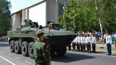 БТР К-16 на шасі "Бумеранг", ілюстративне фото довоєнних часів