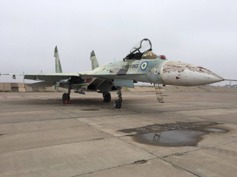 Су-27 ВПС Узбекистану, архівне зображення з відкритих джерел