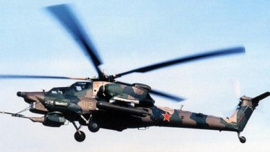 Перший дослідний зразок Ми-28 у повітрі, 1982 рік, зображення з відкритих джерел