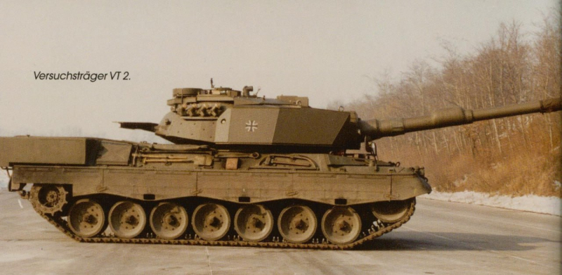 Прототип Leopard 1A6, архівне зображення з відкритих джерел
