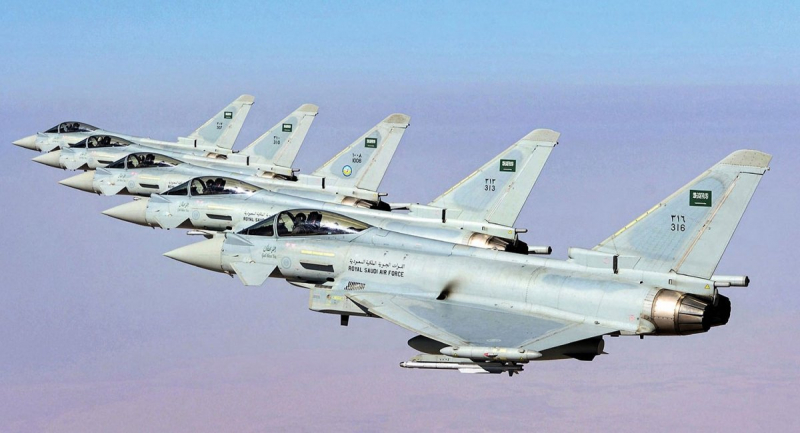 Eurofighter Typhoon Саудівської Аравії, ілюстративне фото з відкритих джерел
