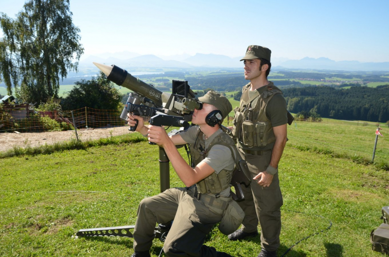 ПЗРК Mistral у австрійських збройних силах (фото: MeinBezirk)