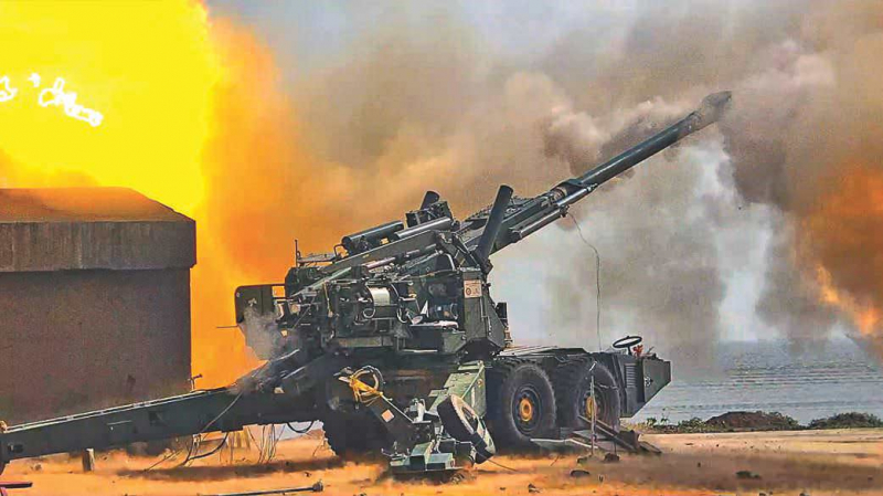 Буксирувана гаубиця ATAGS калібру 155-мм індійського виробництва, фото з відкритих джерел
