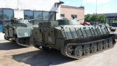 Рашистські МТ-ЛБ із баштами від БМП-1, літо 2022 року, фото з відкритих джерел